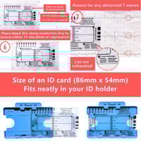 ECG 7 Step Ruler