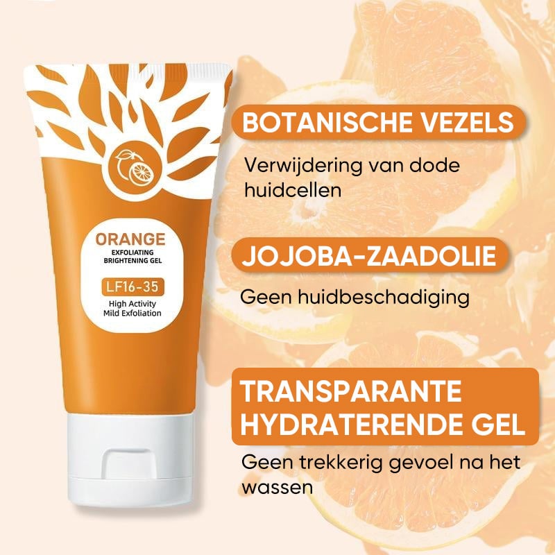 Sinaasappel Enzym Exfoliërende Gel 100g – Gezichtsreinigende Peel