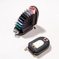 🐧Pinguini carini Portafoglio per carte di credito e monete in PU