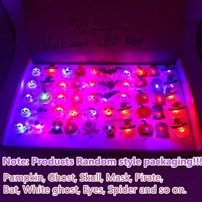 Halloween LED Light-Up Party Favors