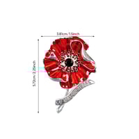 VE Day 80th Anniversary Poppy Brooch