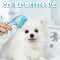 New 2 in 1 Pet Bath and Grooming Brush
