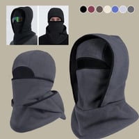 Outdoor Winter Warme Mütze mit Integrierter Halsbedeckung und Fahrradmaske