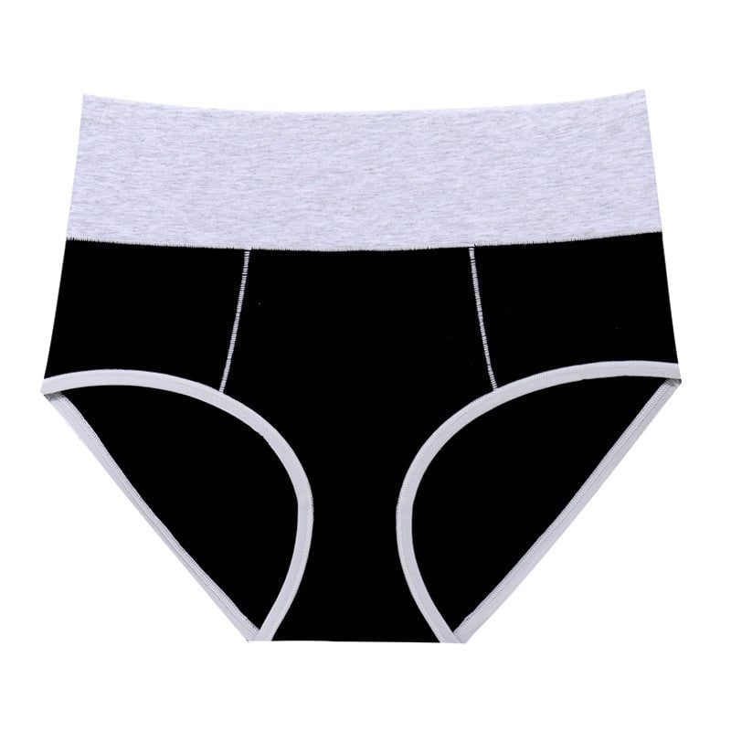 Ladies High Waist Knickers Plus Size Cotton Briefs