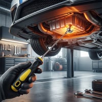 Heat-Resistant Oil Drain Tool for Clean Maintenance