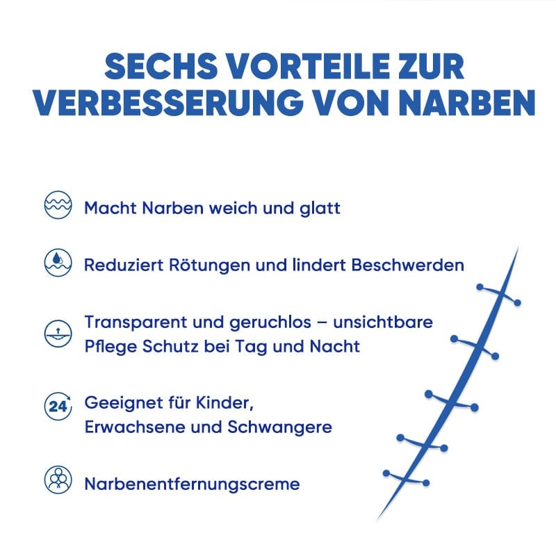 Professionelles Narbenentfernungsgel