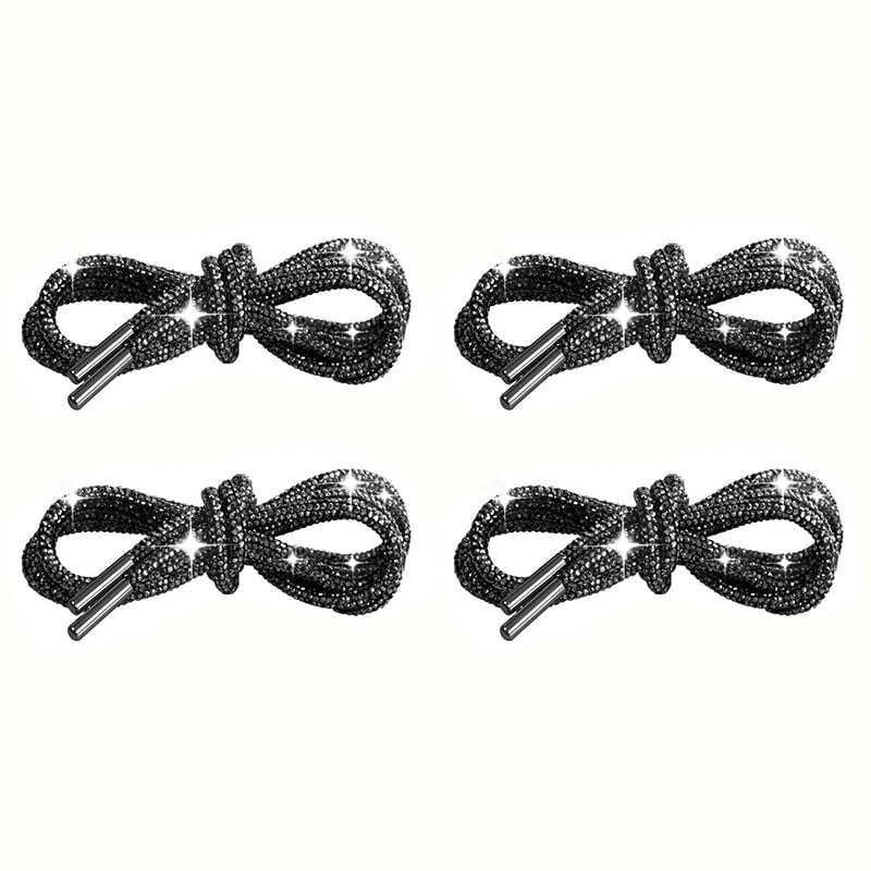 Rhinestone Glitter Shoe Laces