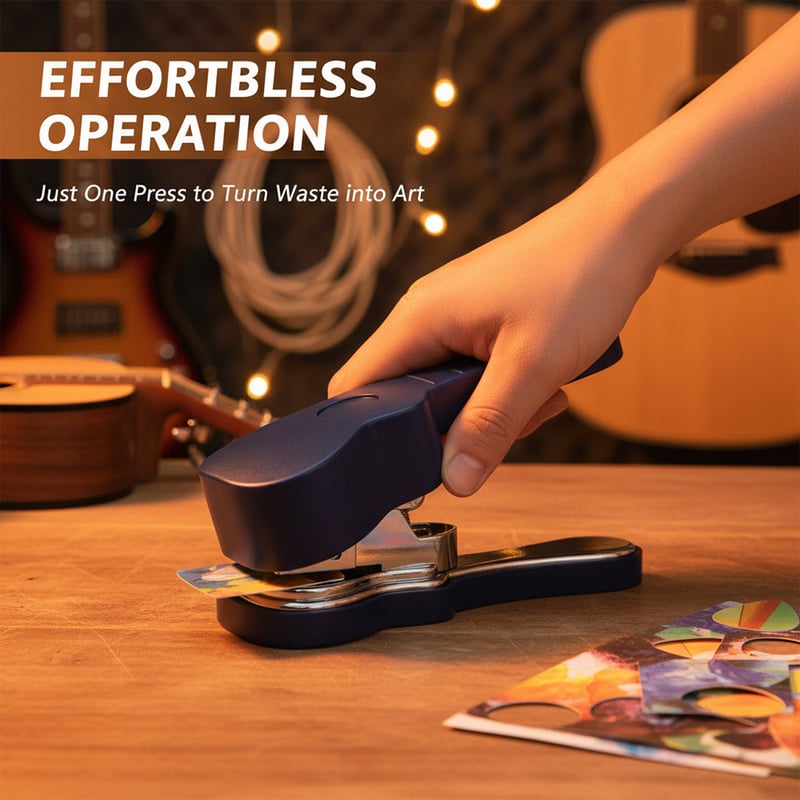 Guitar pick punch