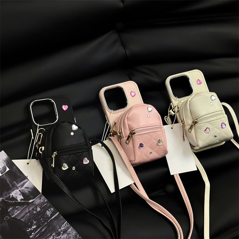 Handtasche-Telefonhülle mit Münzfach für iPhone