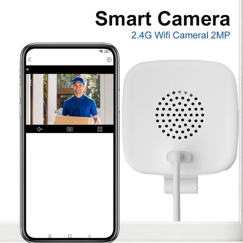 Sakerplus Smart 2K Window Security Camera
