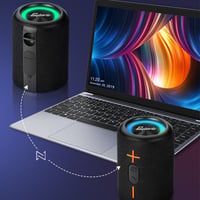 Sakerplus® Split Bluetooth Speaker – Dazzling Colorful Subwoofer