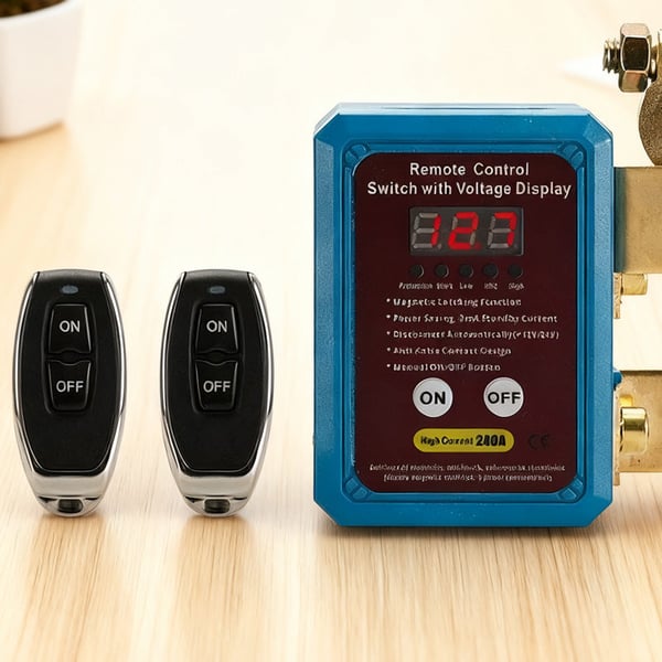 High-Current Smart Battery Disconnect Switch