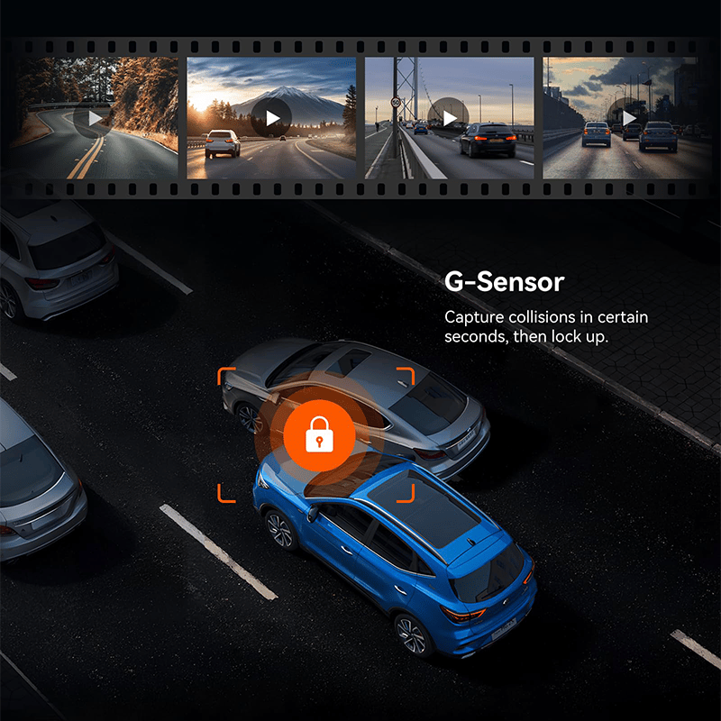 2K Rearview Mirror Streaming Media Dash Cam