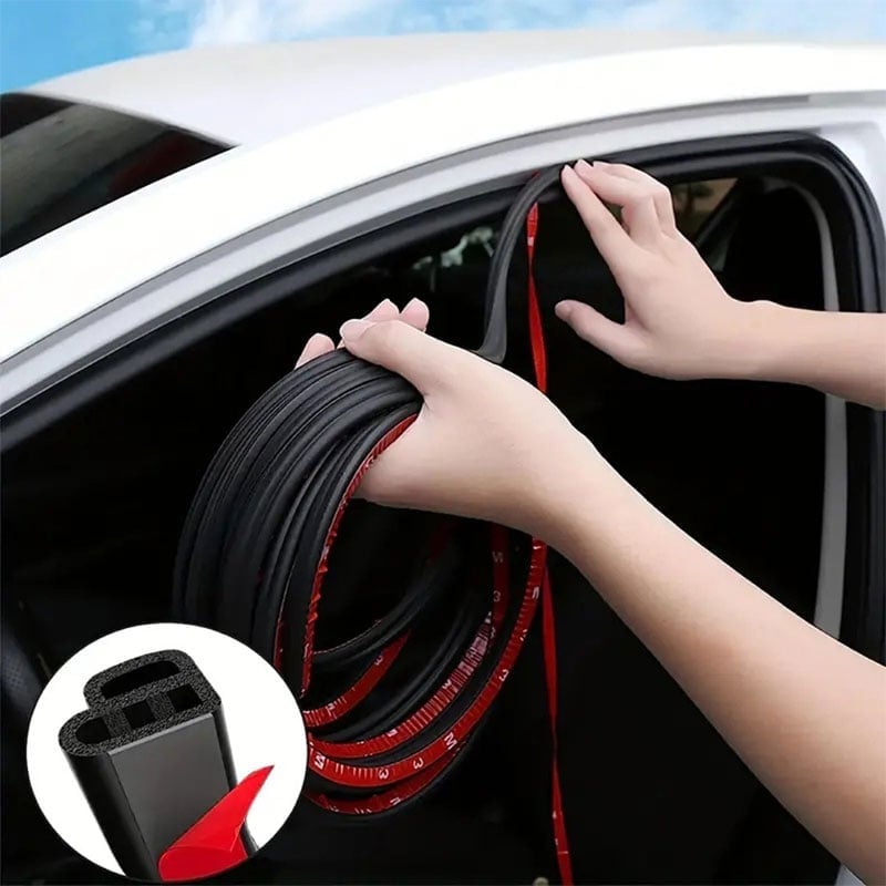 Automotive B-Type Double-Layer Soundproofing Seal Strip