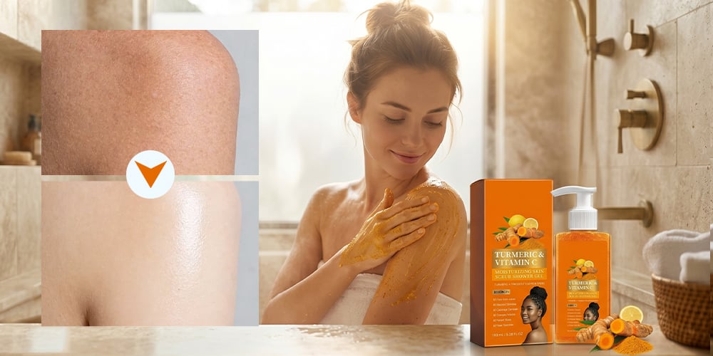 Turmeric Vitamin C Scrub Body Wash