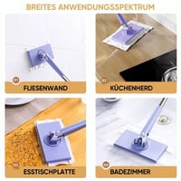 Praktischer Mini-Wischmopp mit Stoffwechsel
