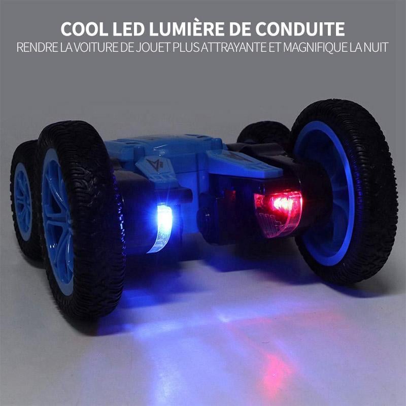Voiture de Jouet Cascadeur Rotative Télécommandée Avec Batterie