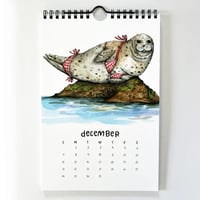 2025 Swimsuit Calendar: Animals in Swimwear