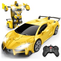 Remote Control Transforming Robot Car