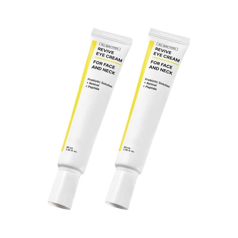 Revitalizing Eye & Face Cream with Probiotics, Retinal & Peptides – 40ml