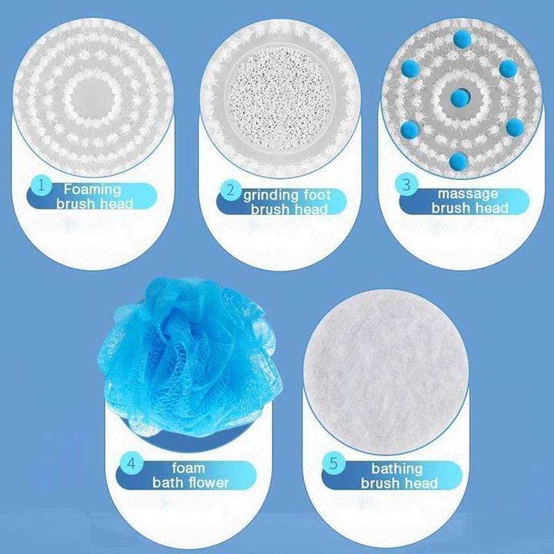 5-IN-1 Electric Body Shower Brush