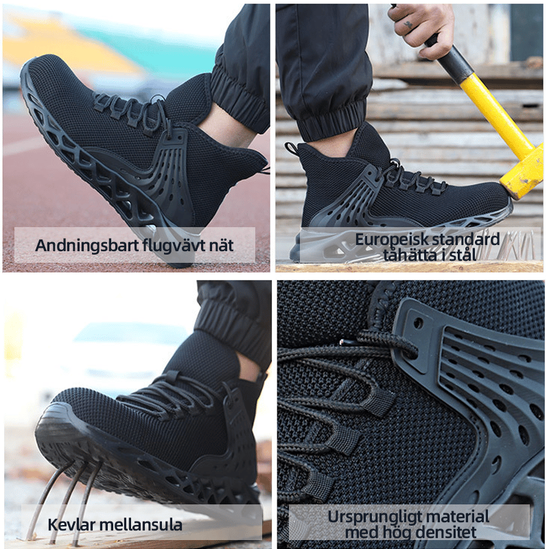 Halkfria Skyddsskor och Sneakers