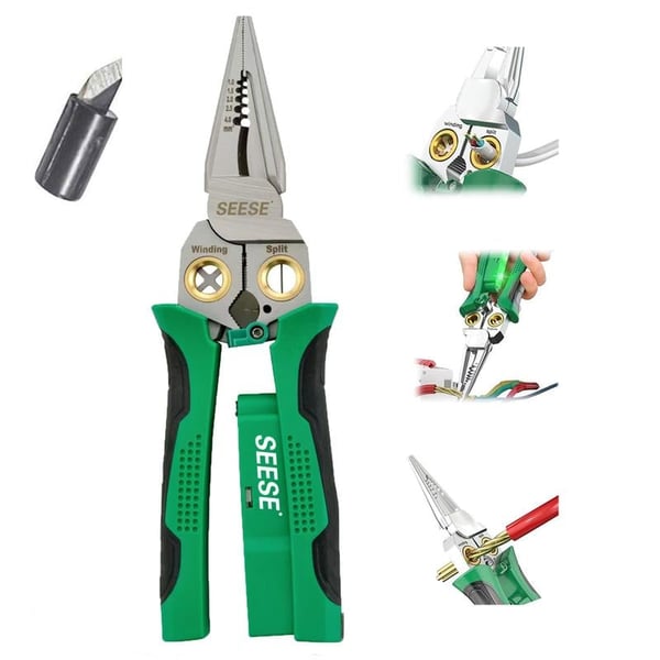 Sakerplus 8-in-1 Wire Stripper Twister