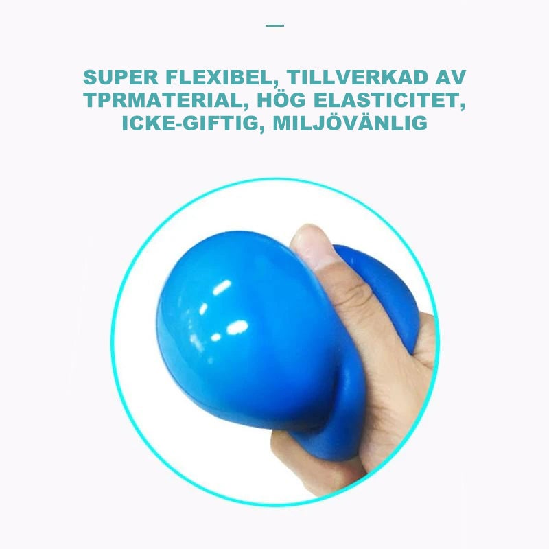 Fluorescerande Klibbiga Målbollar