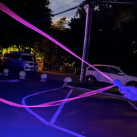 Glow Stick Rope Launcher