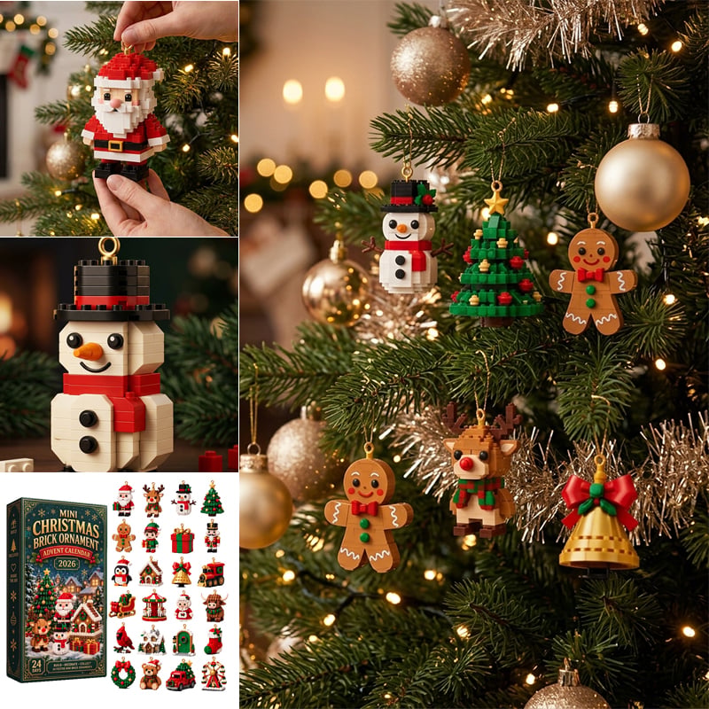 2026 Mini Weihnachtsbaustein Adventskalender
