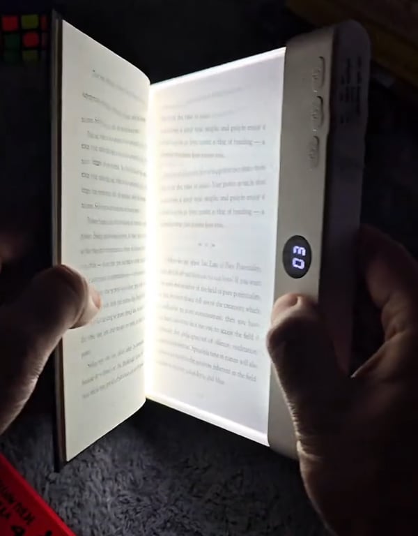 Ready Reader Light Landing LED Panel Reading Light with Timer