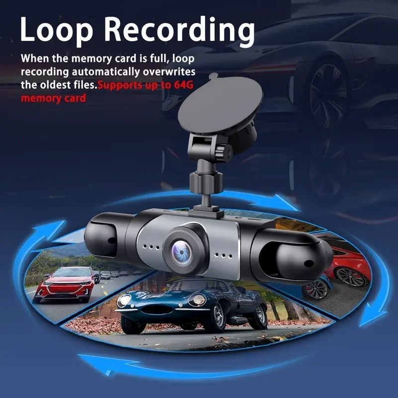 Sakerplus Full View Car Dashcam System