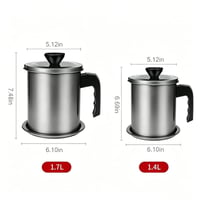 new-Stainless Steel Kitchen Oil Filter