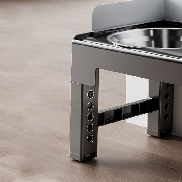 Adjustable Elevated Dog Bowl