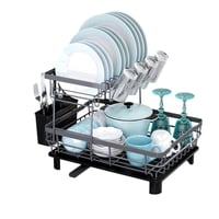 2-Tier Kitchen Dish Drying Rack