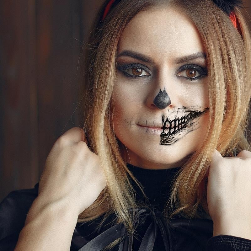Sale-Halloween Horror Party Tattoo Stickers