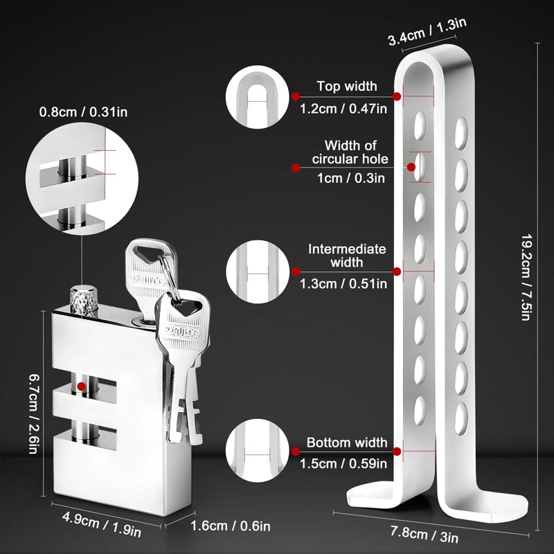 Sakerplus Car Brake Clutch Security Lock Tool