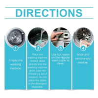 Washing machine cleaning tablets