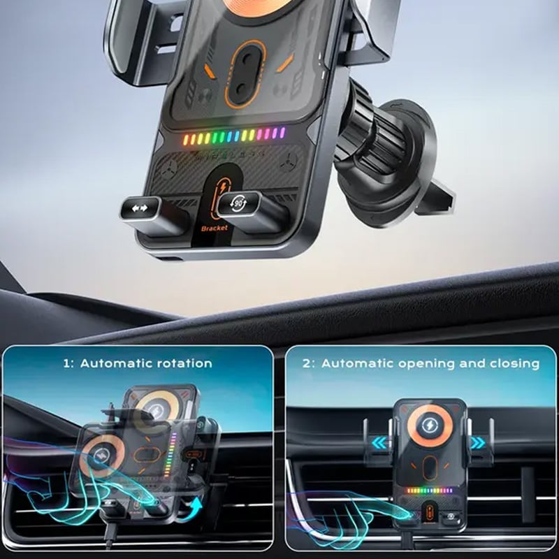 Wireless Charging Car Phone Mount
