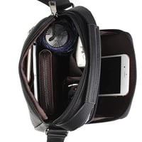 Men's Leather Small Messenger Bag