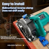 🛠️ Adjustable Guide Rail for Cutting Machines