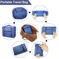 Waterproof Large Capacity Travel Bag, Journey Nylon Foldable Duffle Luggage Bag