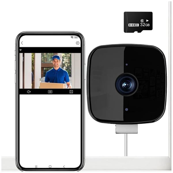 Smart 2K Window Security Camera
