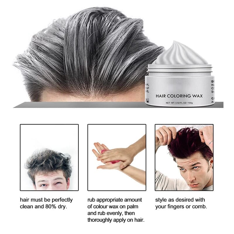 Color Hair Wax