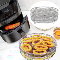 3-Layer Stackable Air Fryer Rack