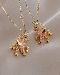 Angel Pony Pendant halskæde