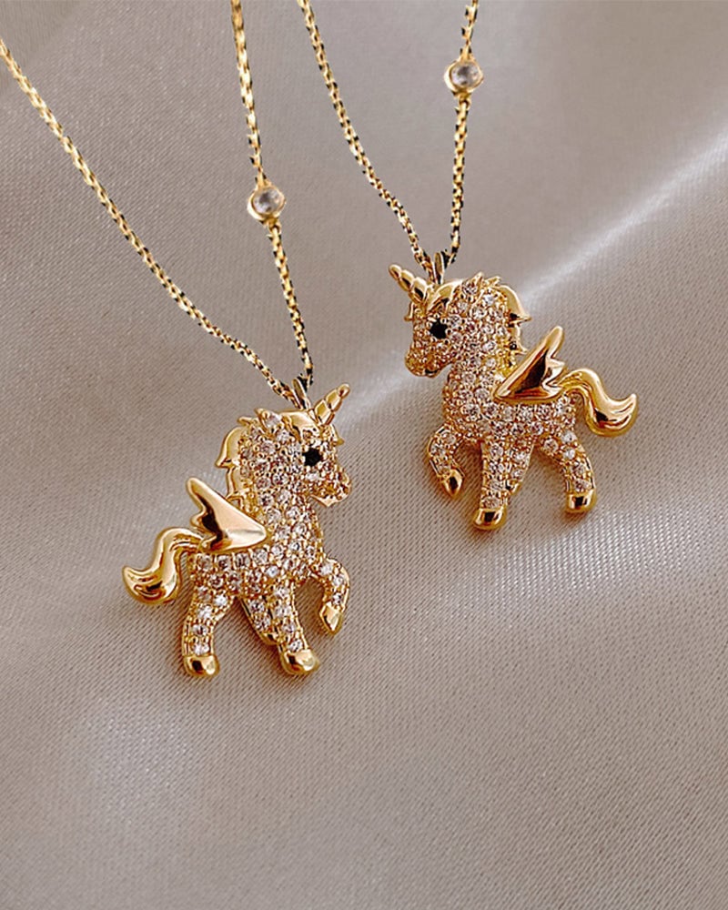 Angel Pony Pendant halskæde