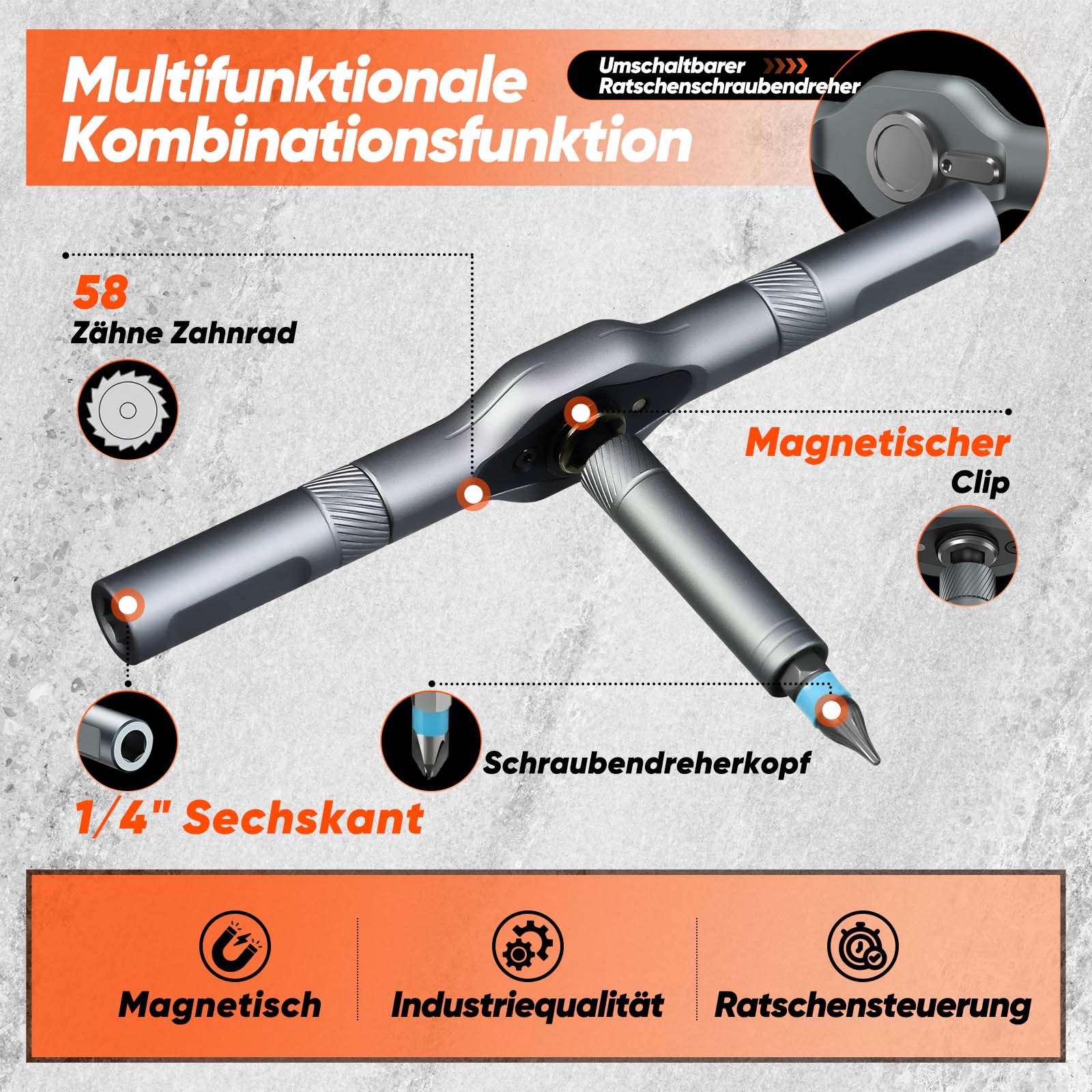 Magnet-Schraubendreher-Set