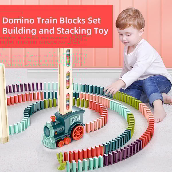 Domino Train Blocks Set