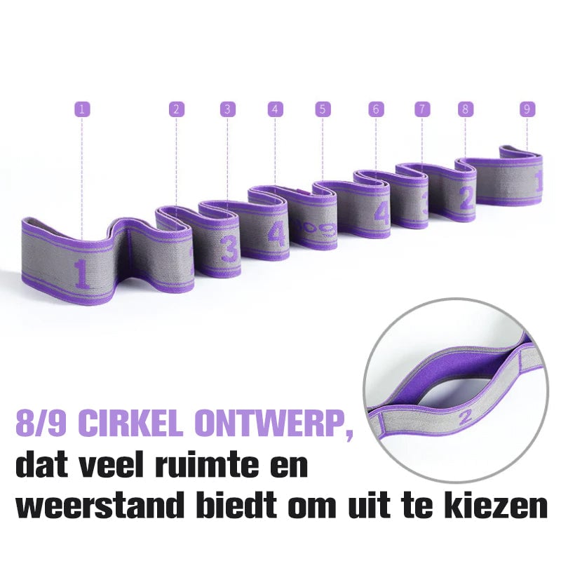 Yoga fitness training weerstandsband